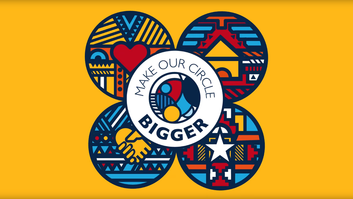 V&A Waterfront Make Our Circle Bigger - still frame from an animated logo lockup .jpg