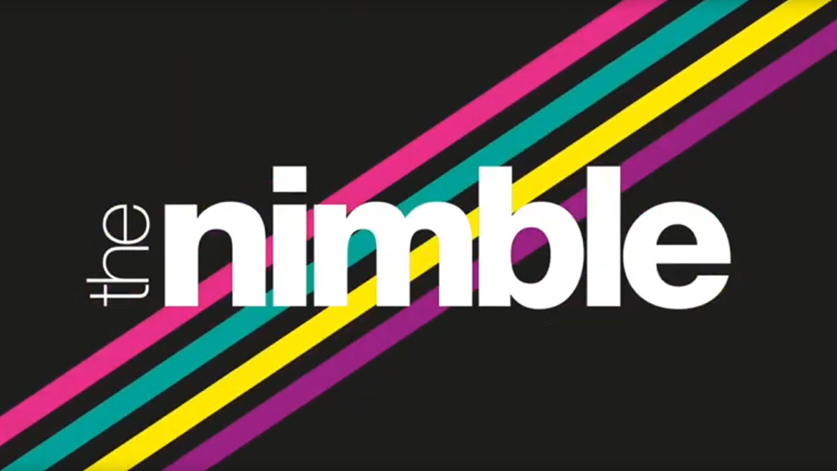 The Nimble logo - still frame from an animated logo lockup .jpg
